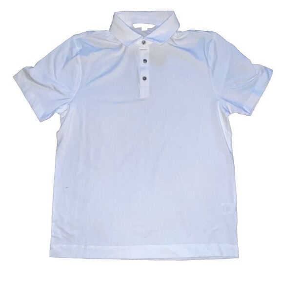 Mercer+Mettle Stretch Jersey Polo Men’s Size‎ Medium White NWOT - Picture 1 of 7